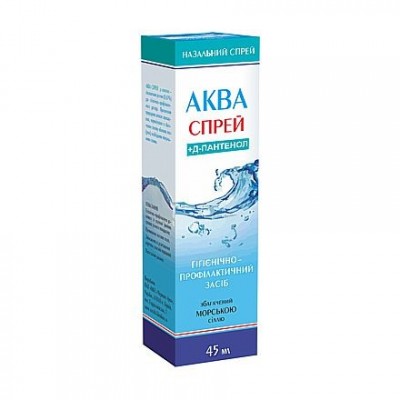 Aqua Spray + D-Panthenol nazal for 45 ml