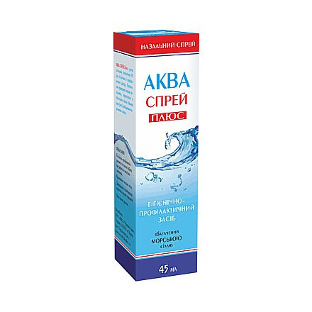 Aqua Spray Plus 3% nazal for 45 ml