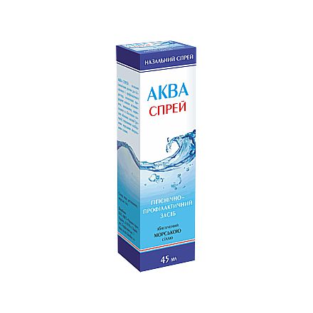 Aqua Spray 0,9% nasal for 45 ml